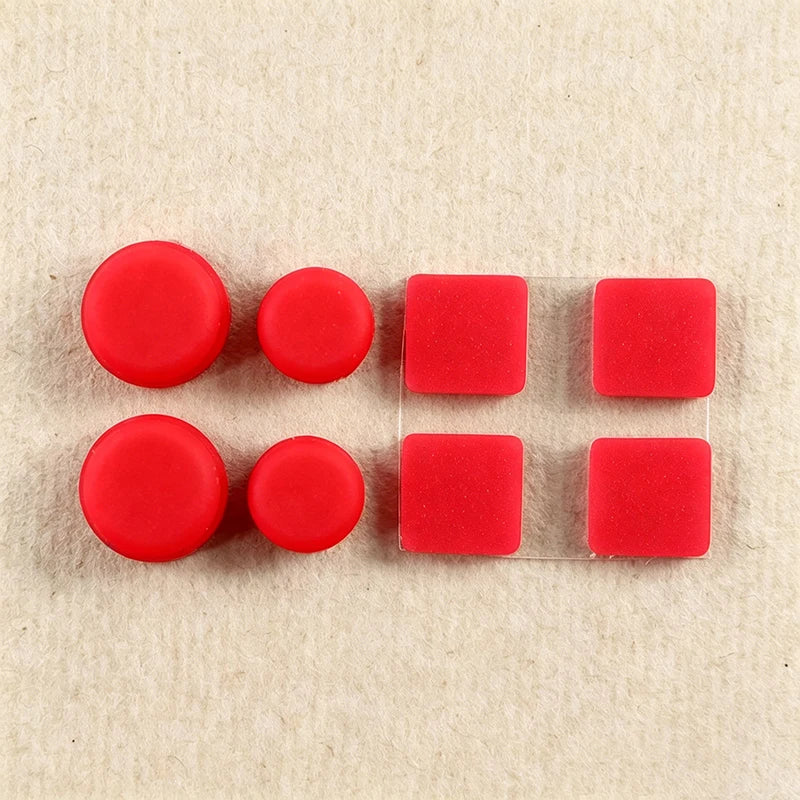1/2Sets Screw Hole Dustproof Rubber Plug Feet Cover Suitable For 3DS XL/LL Console Bottom Rubber Cushion Replacement Parts