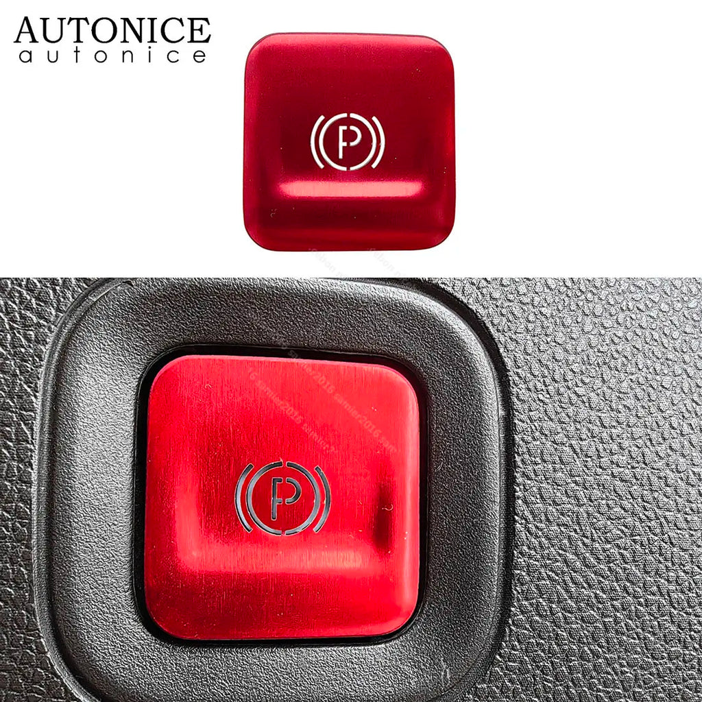 Electronic Parking Brake Button Ring Trim Fit for Chevy Silv
