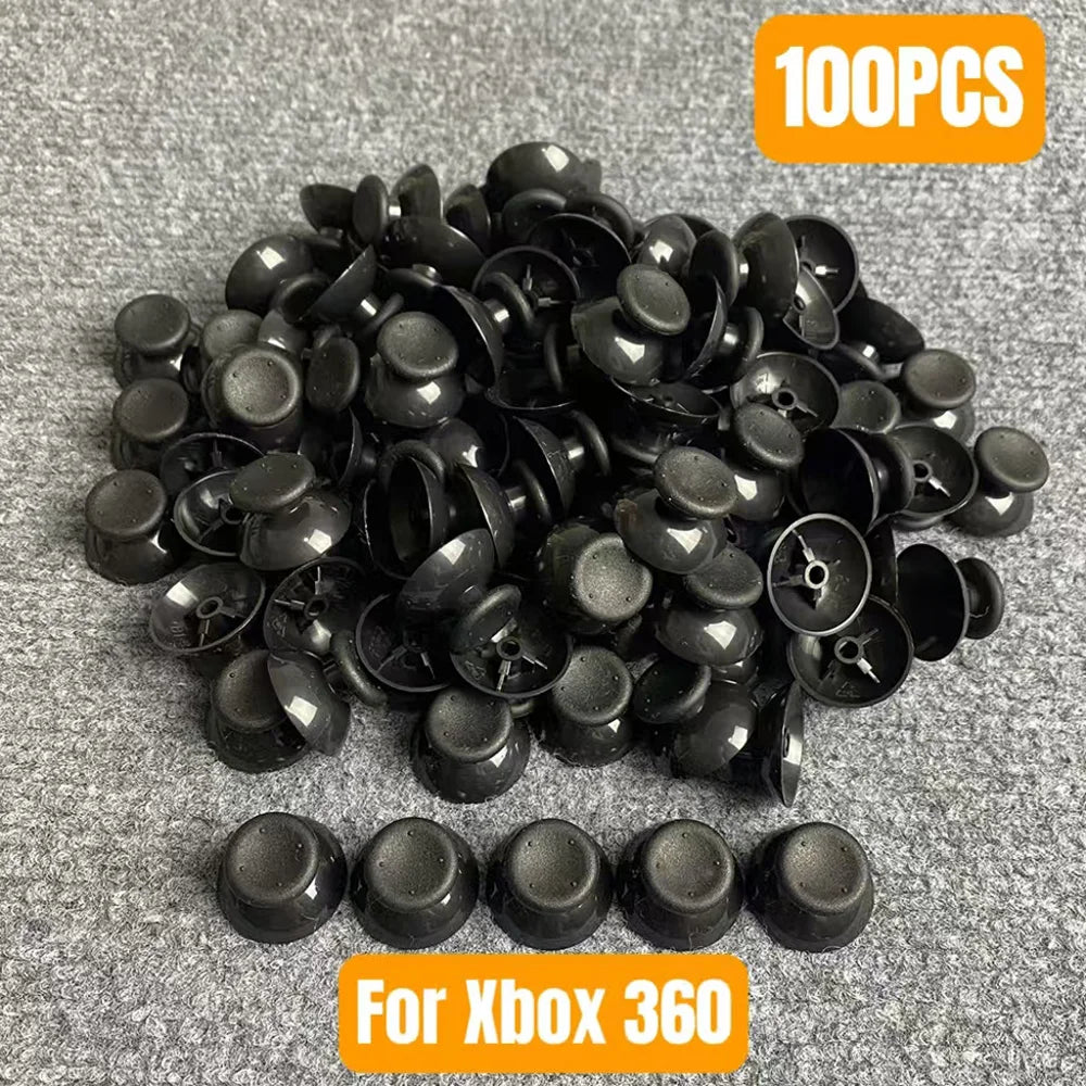 100Pcs 3D Analog Joystick Stick Replacement Module Mushroom Cap For Sony PS4 Playstation 4 5 PS5 Xbox one / 360 Thumbstick Cover