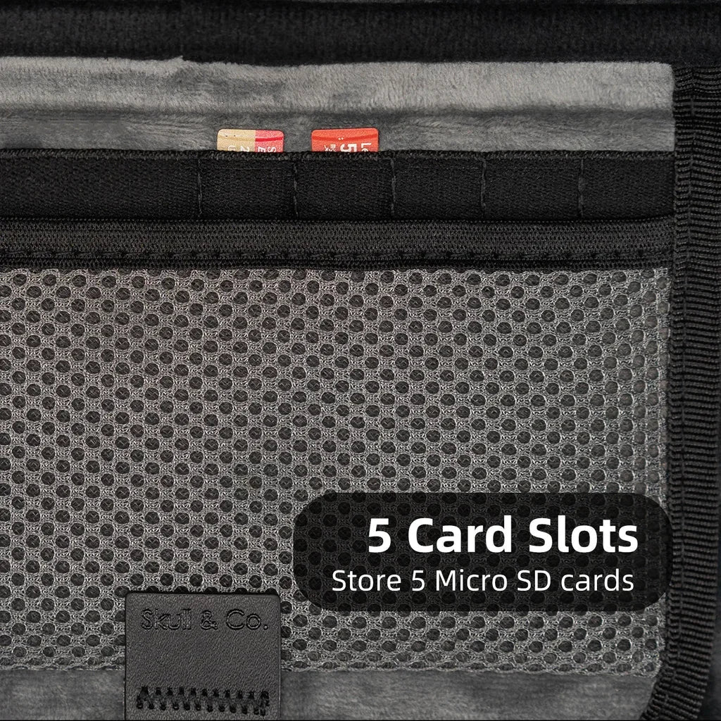 Skull & Co. EDC Case Portable Hard Shell Storage Bag Slim Ca