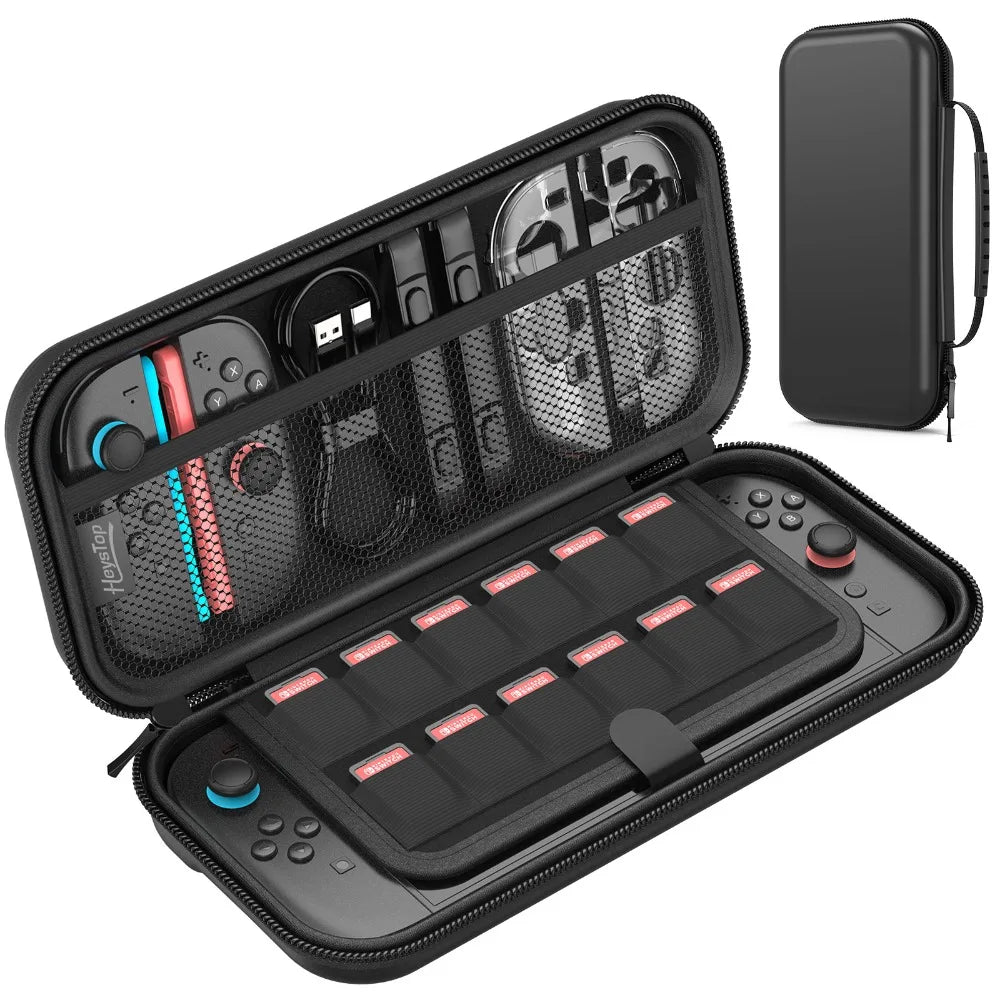 Carrying Case for Switch 2 Portable Waterproof Travel Bag wi