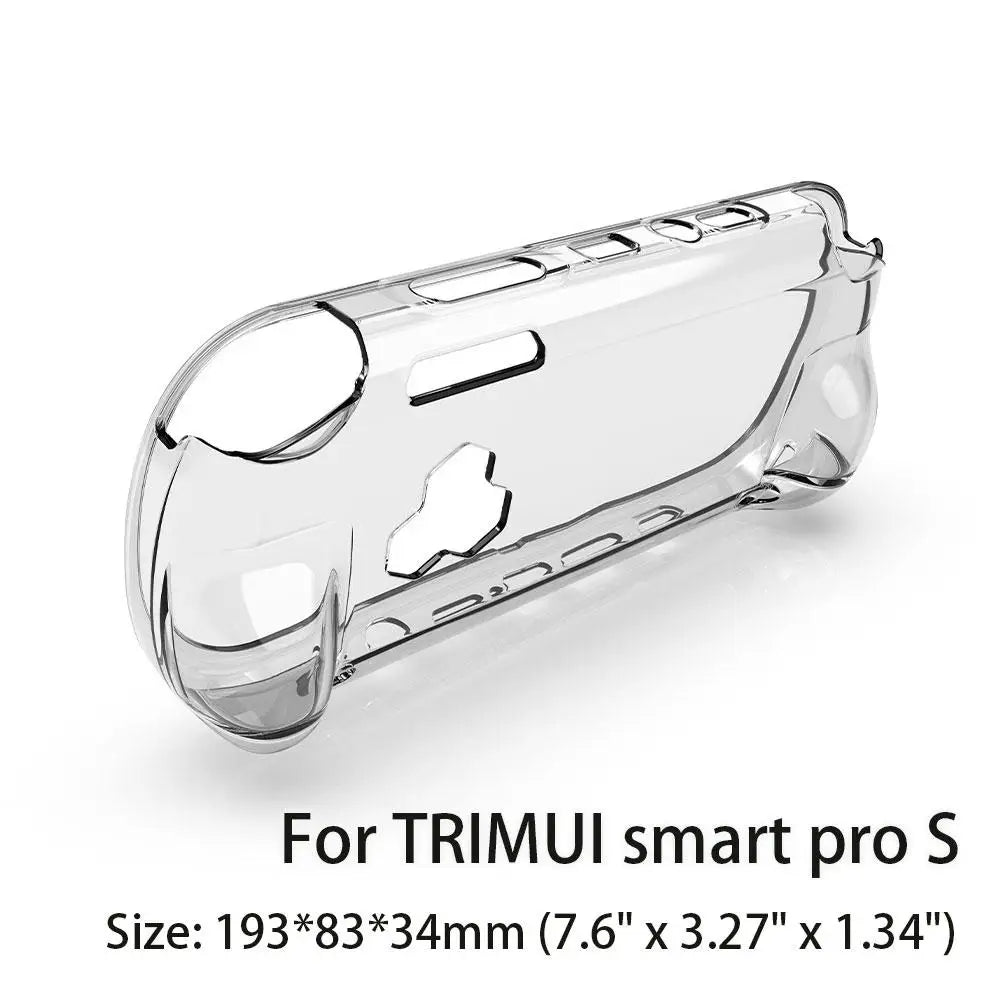 For TRIMUI SMART PRO S Handheld Protective Cover TPU Transpa