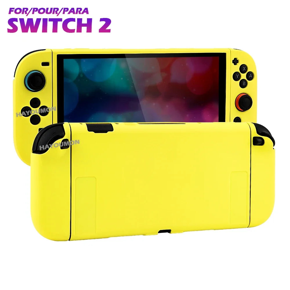 Detachable Silicone Protective Cover For Switch 2 Gaming Handheld Controller TPU Shell Case Hand Grip Case Game Console Access