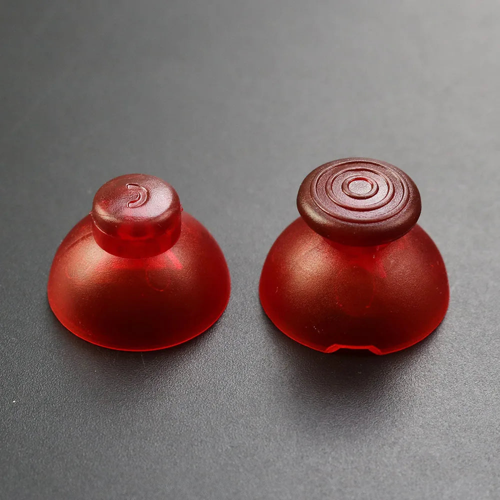 JCD 1 Set Left And Right Replacement Analog Joystick Thumb Stick Silicone Cap For GameCube For NGC /GC Controller