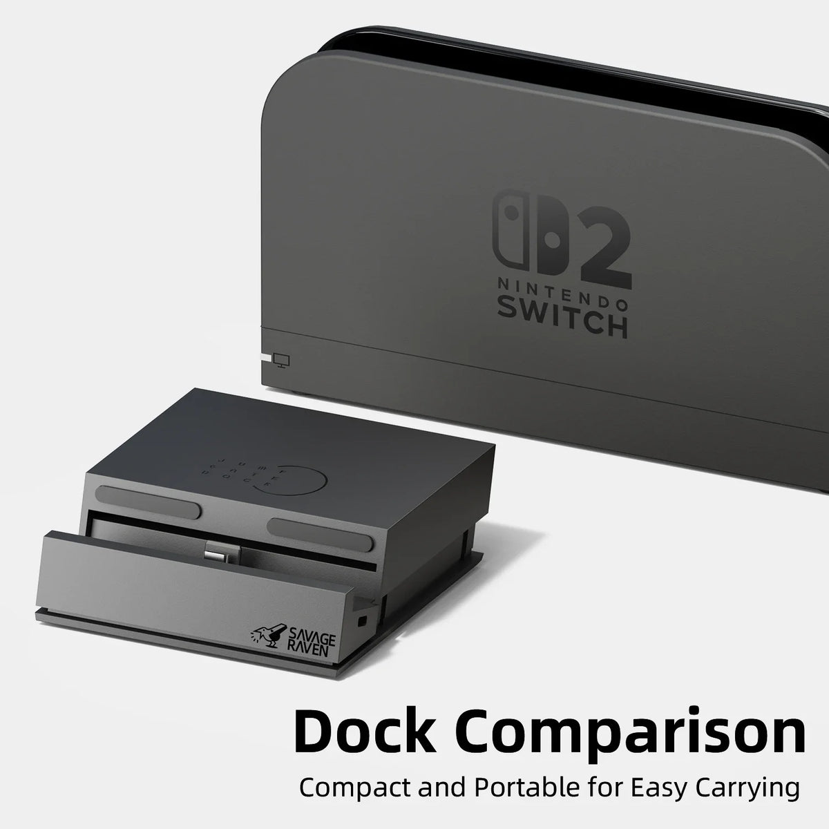 Savage Raven by Skull & Co. Charging Dock For Switch 2 Host 