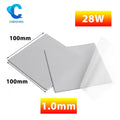 Extra Soft 28W/MK Thermal Interface Material 1.0mm 100 100mm Heat Transfer Pad for Xbox/PS5/Consoles