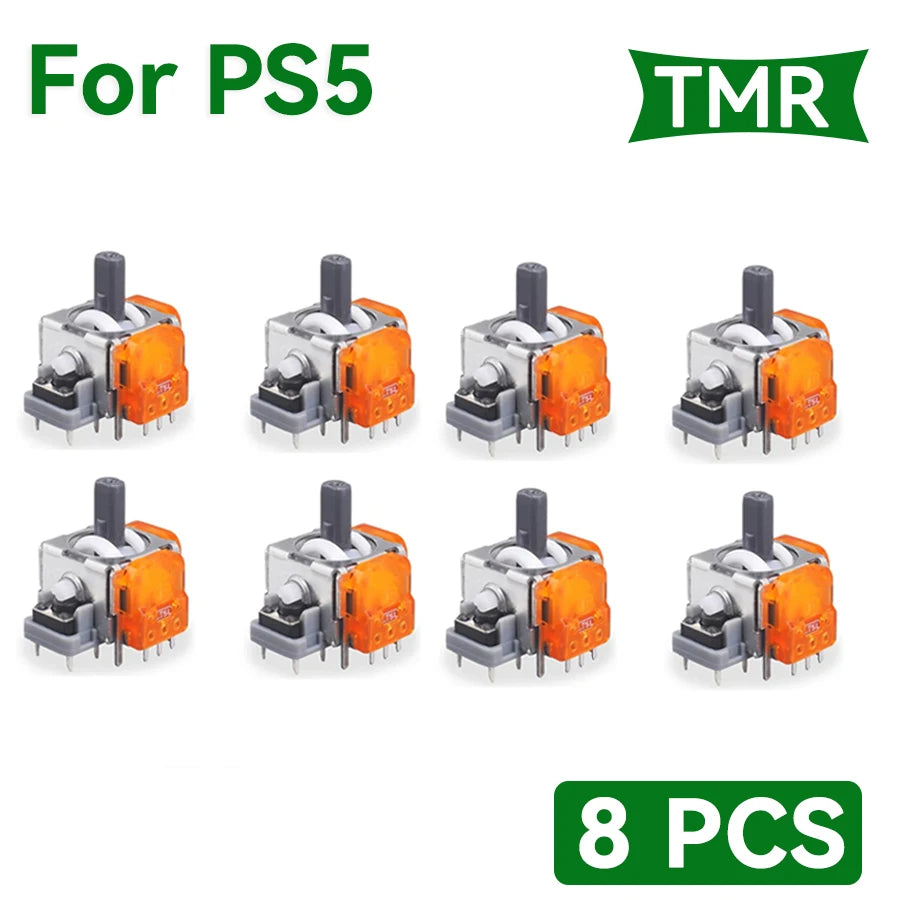 2/10Pcs 3D Analog Stick Replacement TMR Effect Joystick for PS5 PS4 Xbox Series S SwitchPro Controller Upgrade Game Accessories