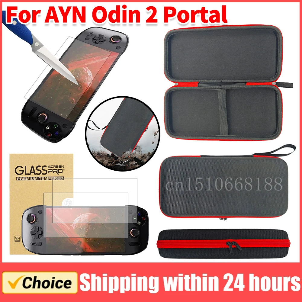 For AYN Odin 2 Portal Protective Case Waterproof Handbag Ant