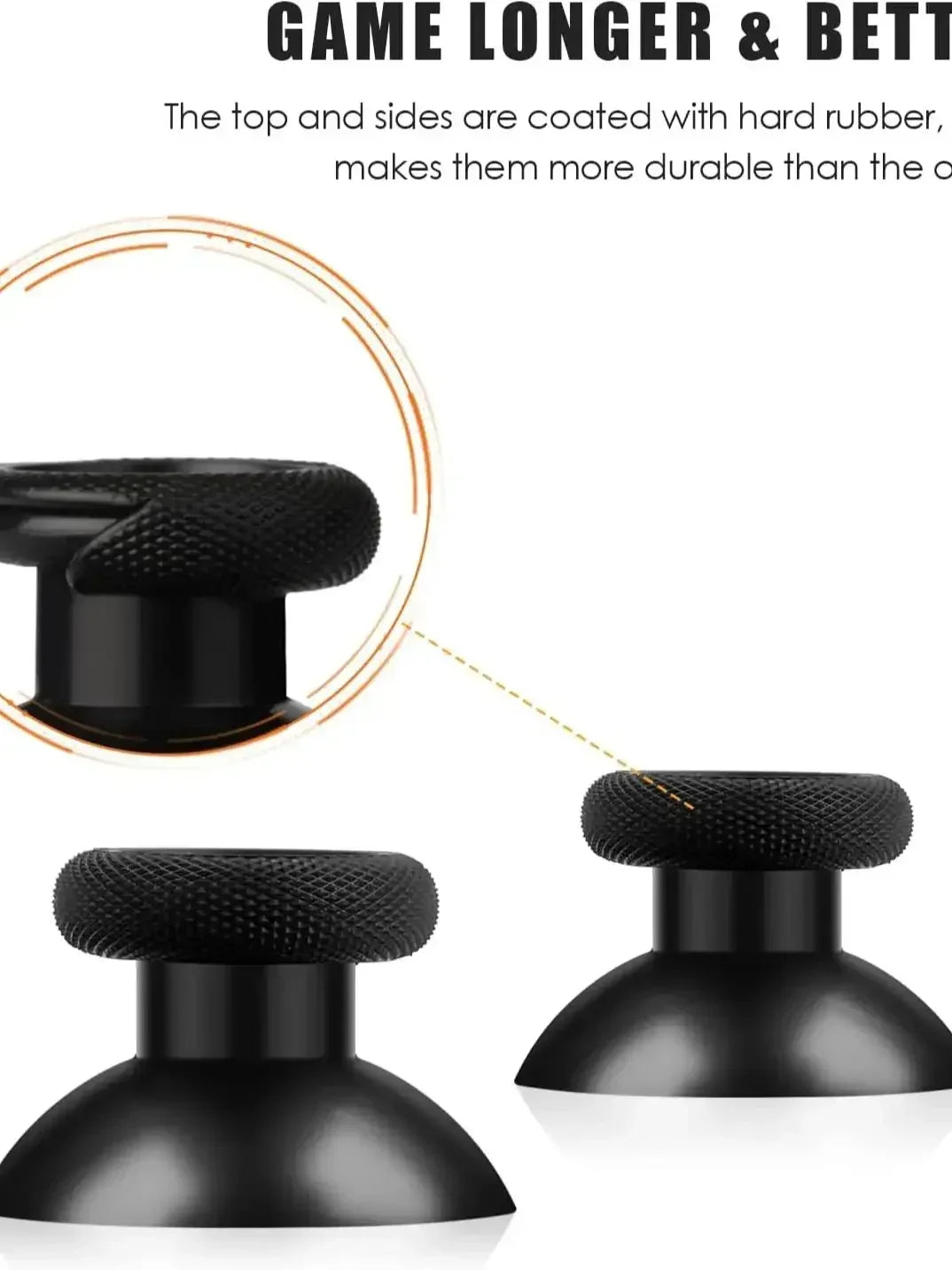 50-100Pcs Replacement Mushroom Thumbsticks 3D Analog Stick J
