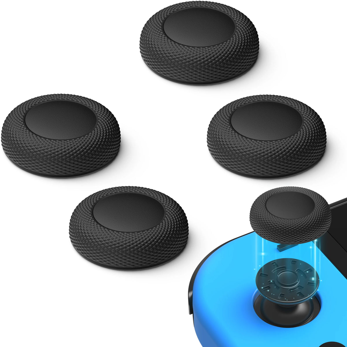 Thumb Grip Analog Replacement Caps For Nintendo Switch(2017/2019)/OLED(2021)/Switch Lite(2019) Controller Joystick Caps Cover