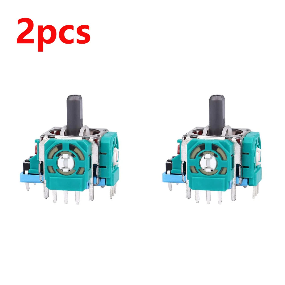 2K3 Ohm 3D Analog Joystick Replacement Kit Stick Drift Fix for PS5 DualSense Controller with T8 Screwdriver