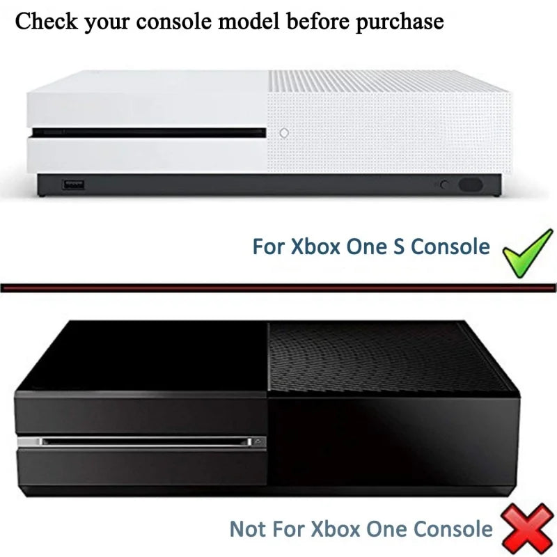 Vertical Stand for Xbox One S Non-slip Feet Host Stand for M