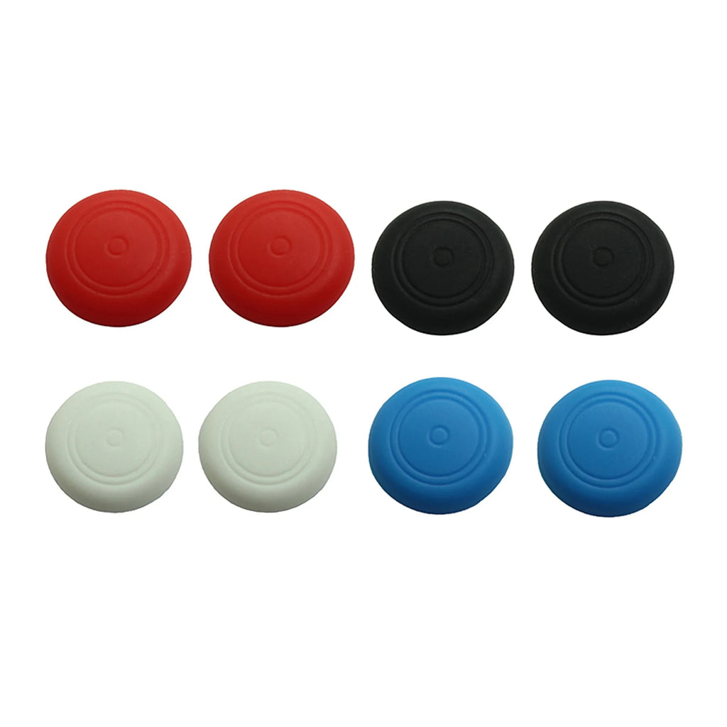 4pcs Thumb Stick Grip Cap Cover For Nintendo Switch/OLED Sil
