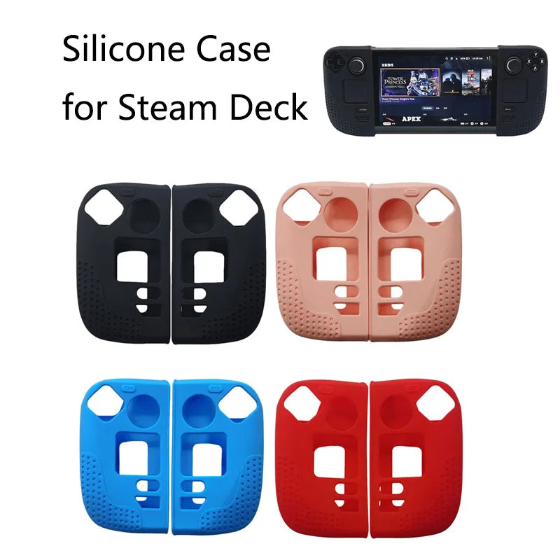 Protective Silicone Case for Steam Deck Game Console Anti-Sl