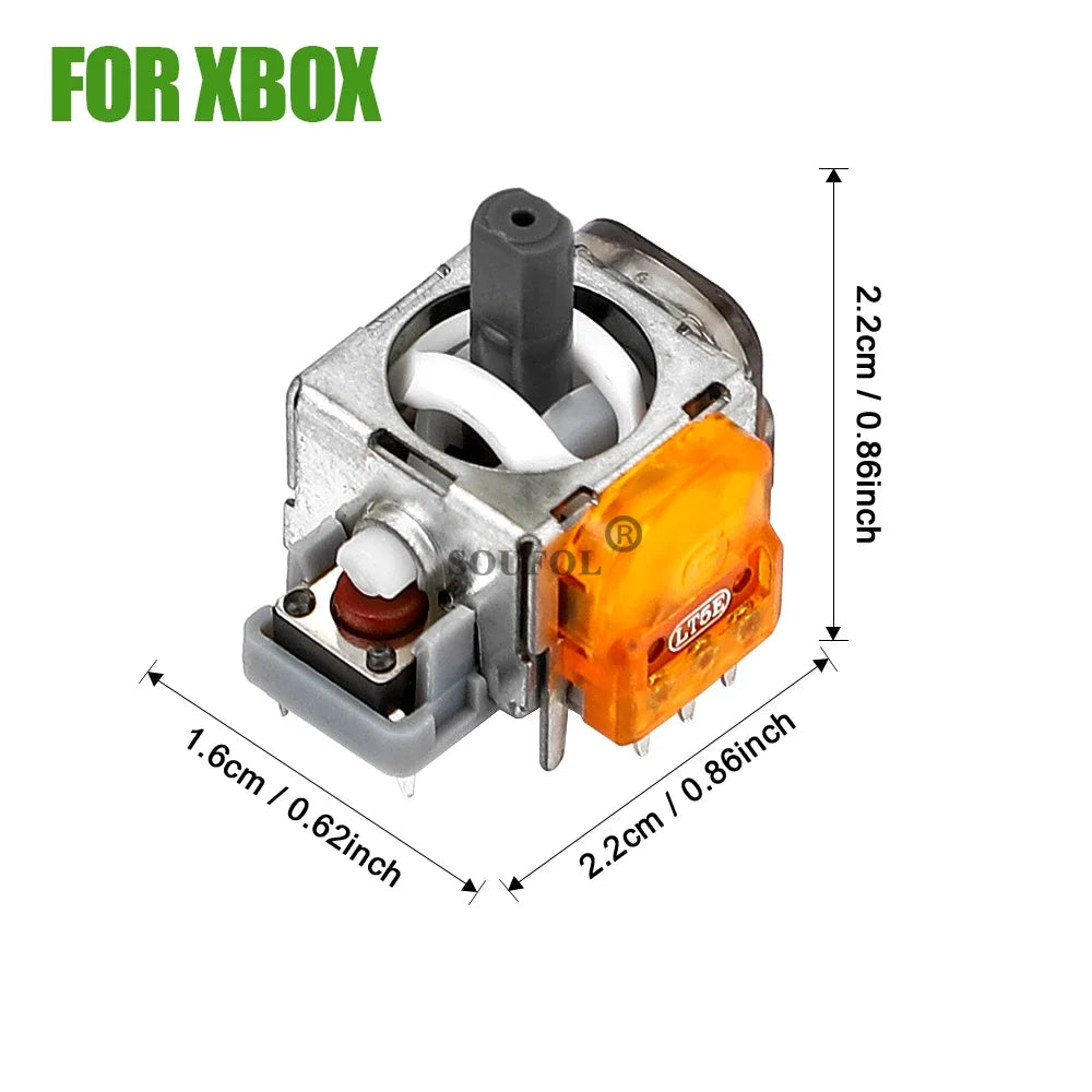 Replacement TMR Effect Joystick 3D Analog Stick for PS5 PS4 