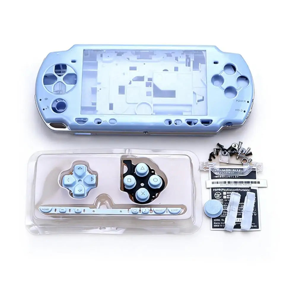 Full Housing Shell Case Replacement Kit For PSP 2000 Console Multi Color Optional Protective Casing With All Parts Included
