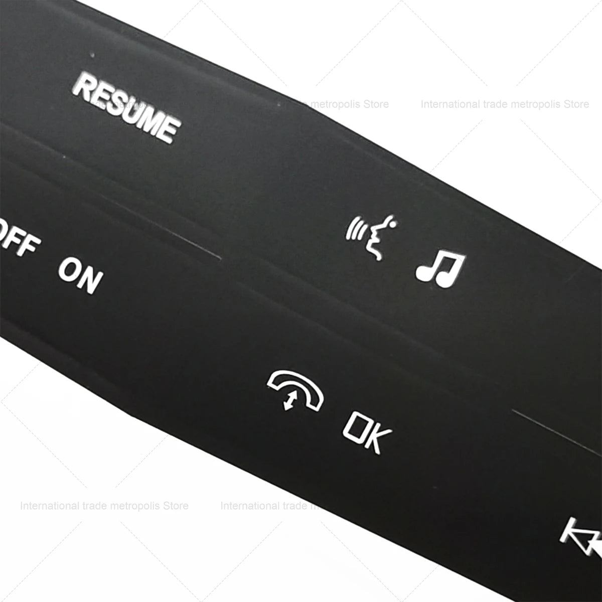 Car Steering Wheel Control Button Repair Decals Sticker Fit 