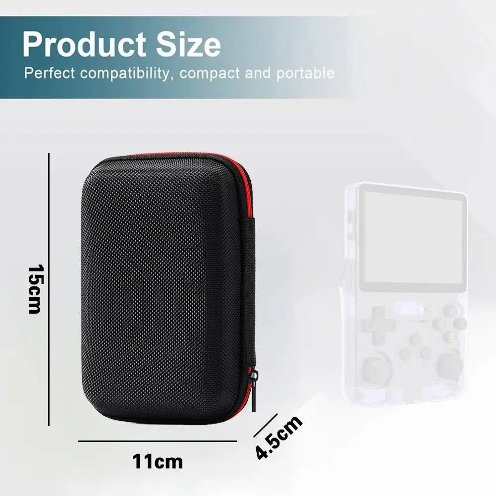 For R36S / R35S Game Console Storage Bag EVA Hard Shockproof