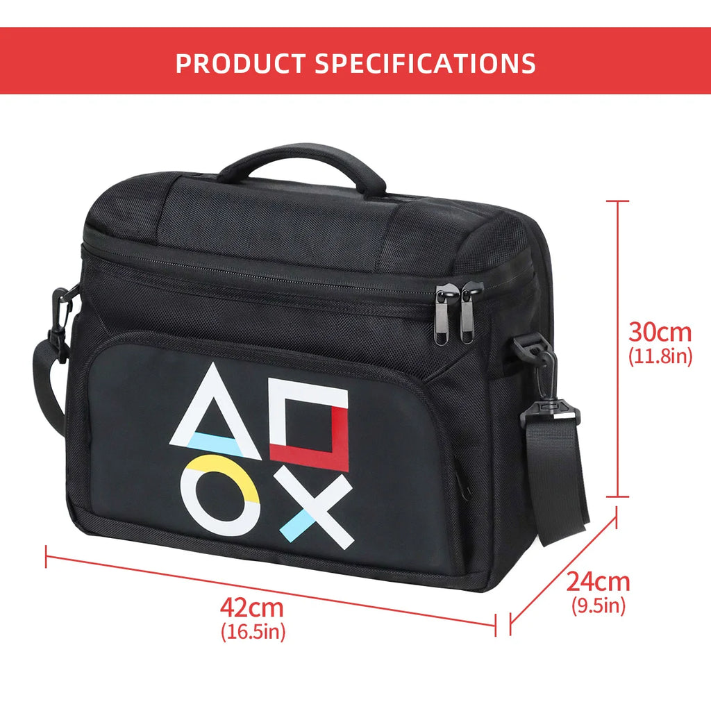 Carrying Case for PS5 Large Capacity Waterproof Shockproof T