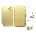 ABAN Full Gold Case Housing Shell For For DS Lite NDSL Gamin