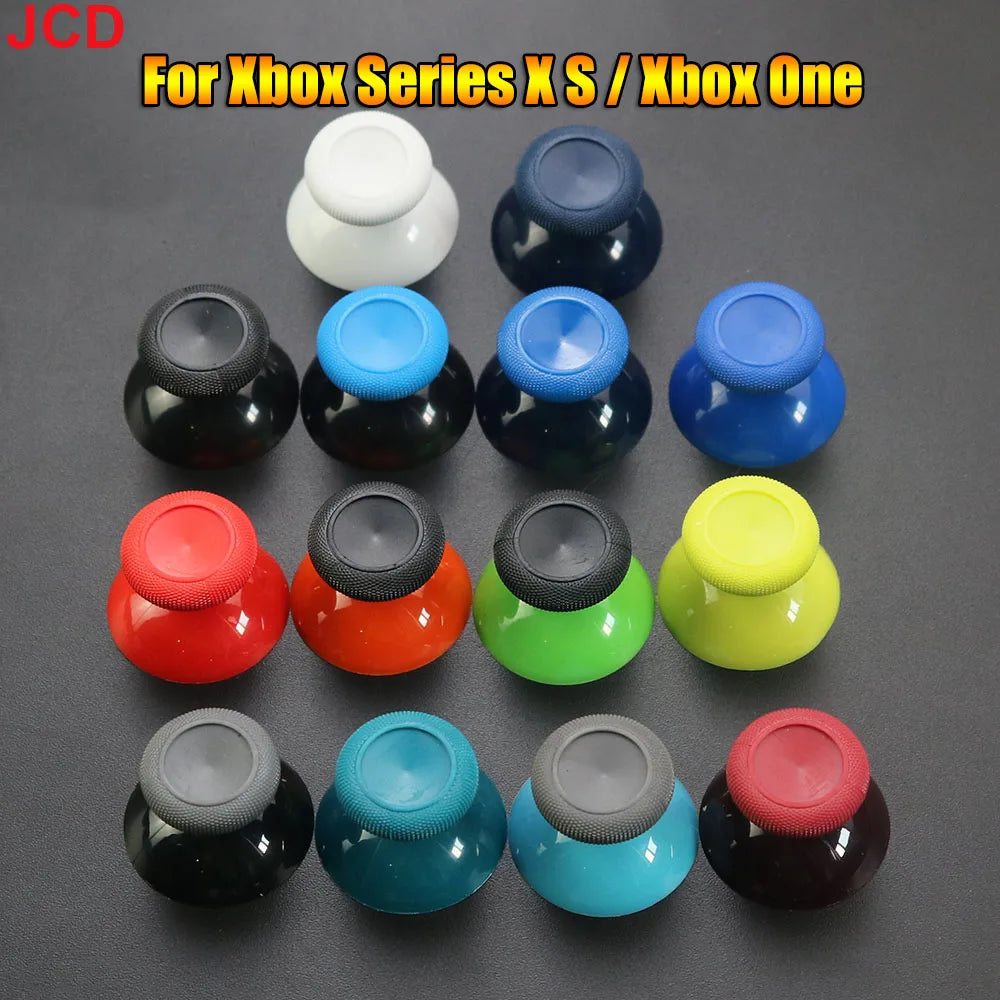 JCD 2pcs Analog Joystick Thumb Stick Grip Cap Mushroom Caps 