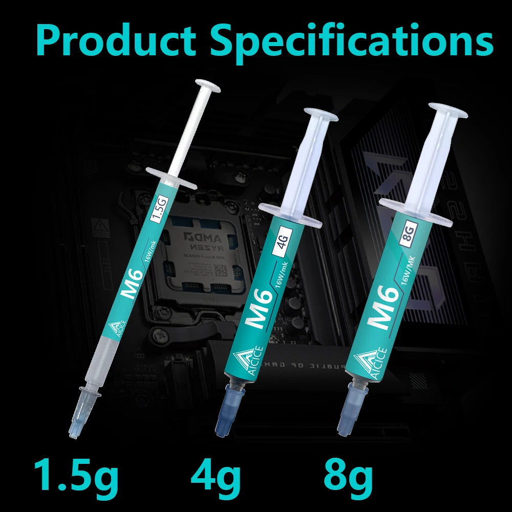 AICICE M6 16W/mK Thermal Grease High Performance Thermal Com