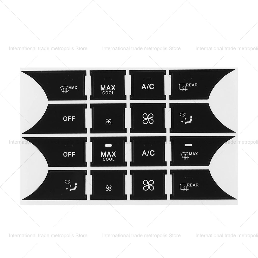 Car Button Repair Sticker Matte Stickers For Mercedes For Be