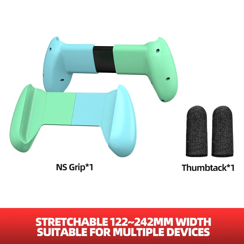 Stretchable Hand Grip For Switch Oled/Lite/Android IOS Mobile Phone Tablet Handheld Bracket Console Protective Case Stand Holder