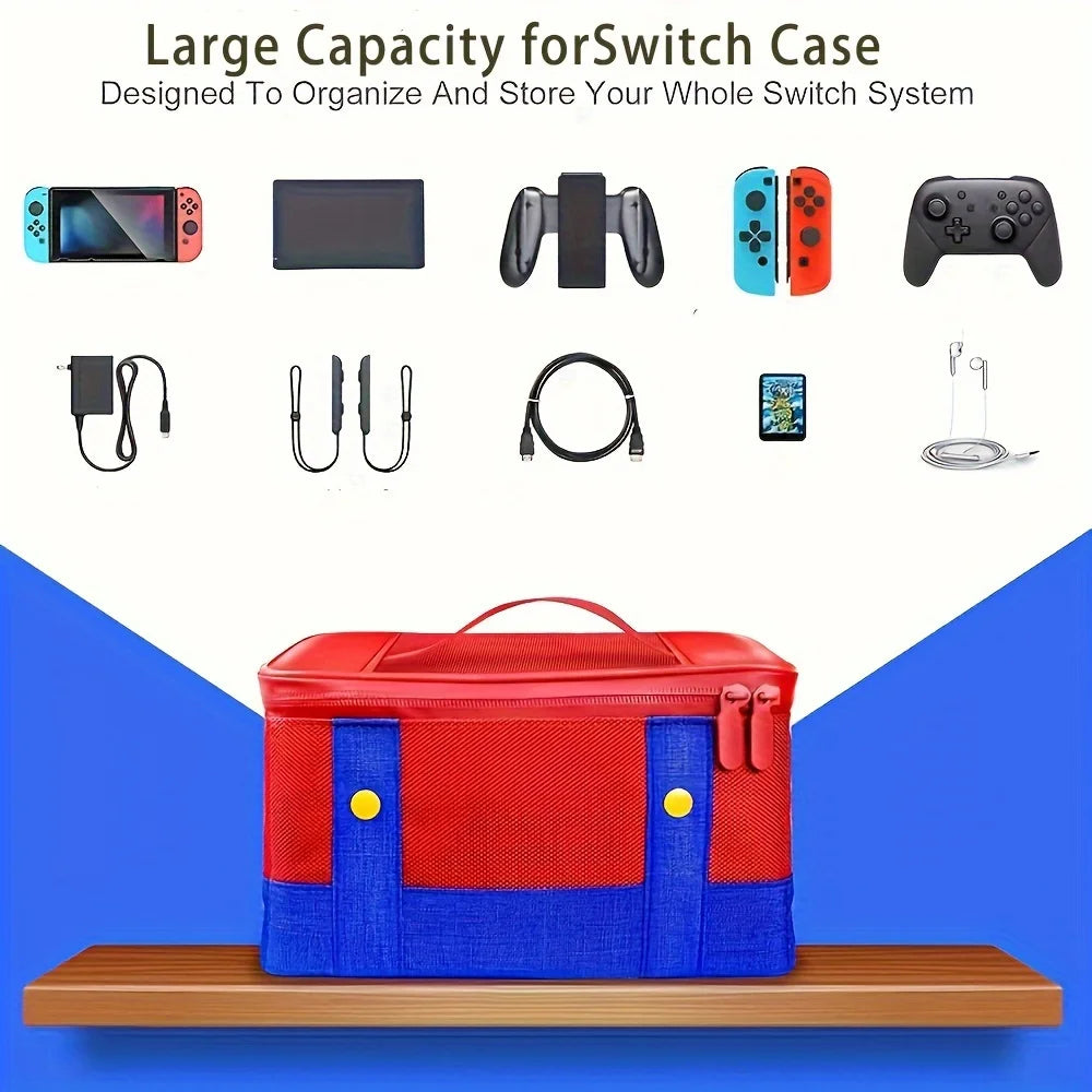 Large Carrying Protective Case for Switch OLED Console Pro C
