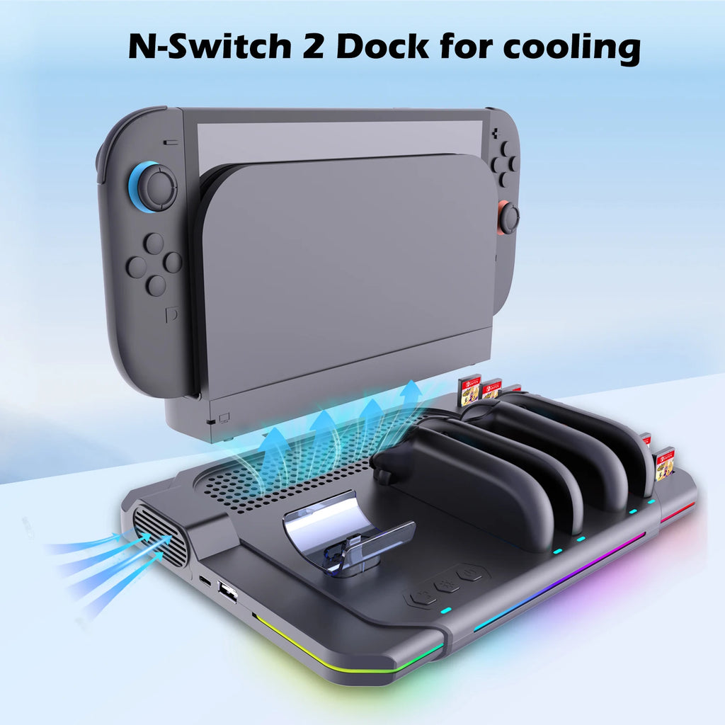 Multi-functional Cooling & Charging Stand SW2139 for Switch 