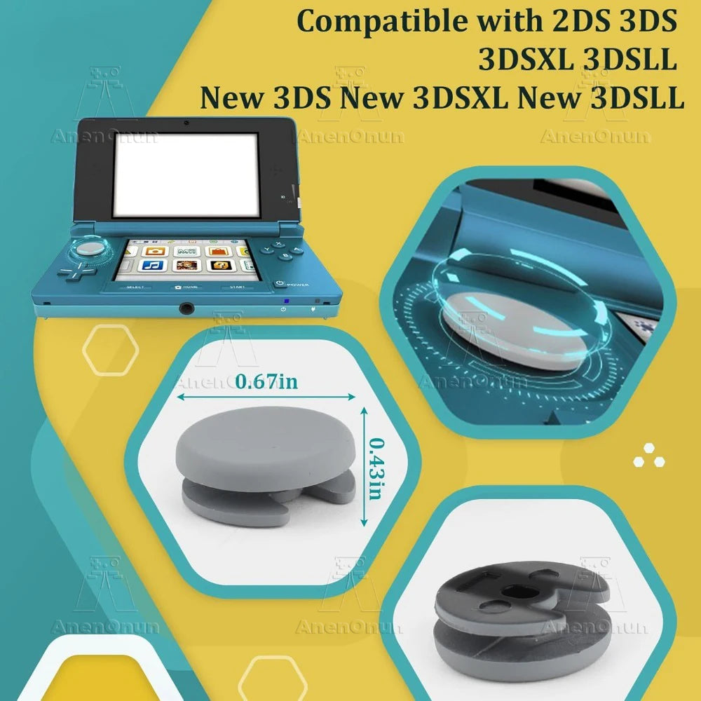 Joystick Replacement Cap New 3DS/New 3DS LL/New 3DS XL/3DS/3