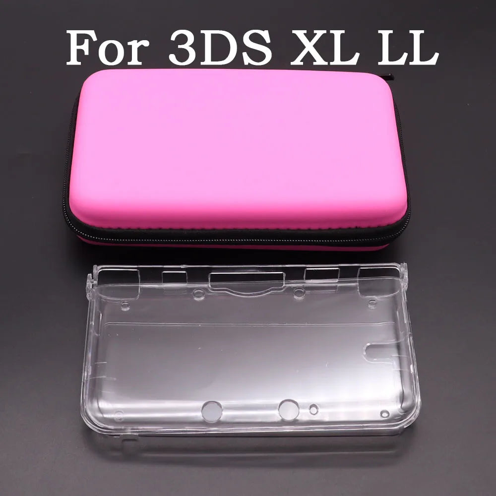 For New 3DS XL LL 3DSXL 3DSLL Game Console EVA Skin Carry Ha