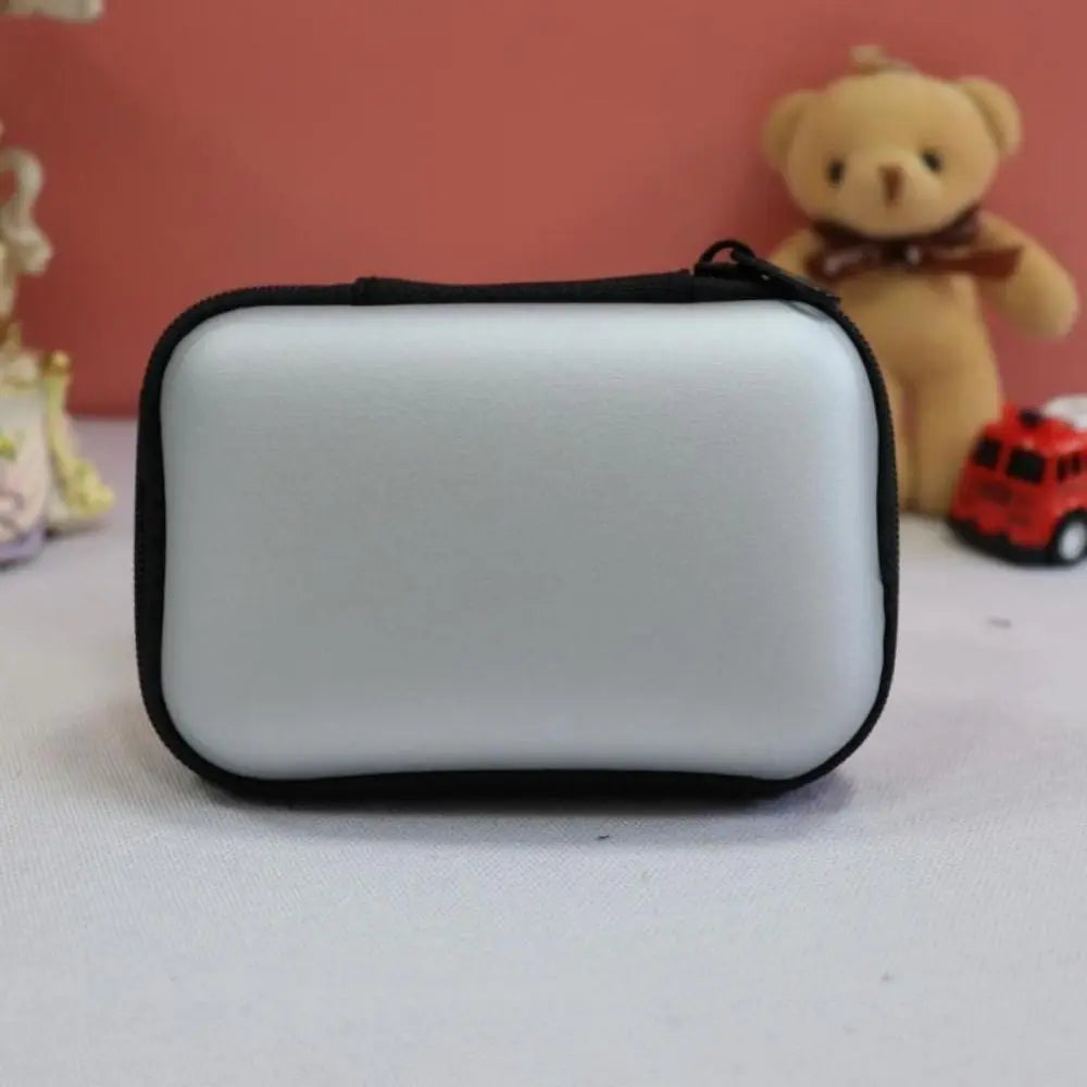 1Pcs Portable Game Console Case For RG35XX H Game Console Case Storage Bag Protective Zipper Carry Bag EVA Hard Handbag