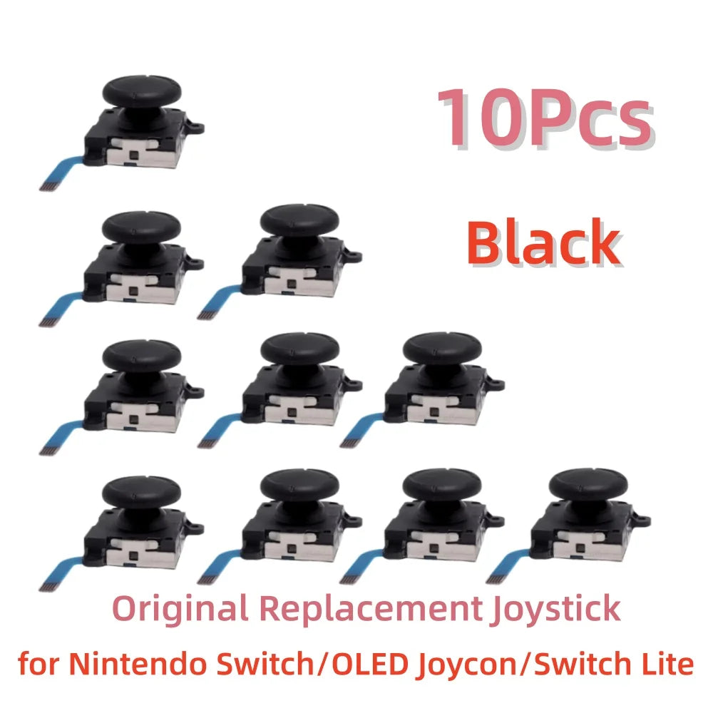 Lot of 2/4/8 Original Joystick Replacement for Nintendo Switch/Lite/OLED Joycon Analog Thumb Stick No Drifting Sensing Stick