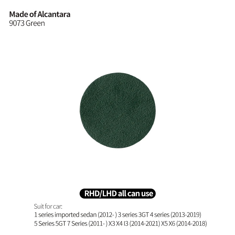 Top Suede For BMW 1er F20 F21 F40 3er F30 F31 F35 3GT Car Multimedia Button Trim Sticker Anti Scratch Auto Interior Accessories