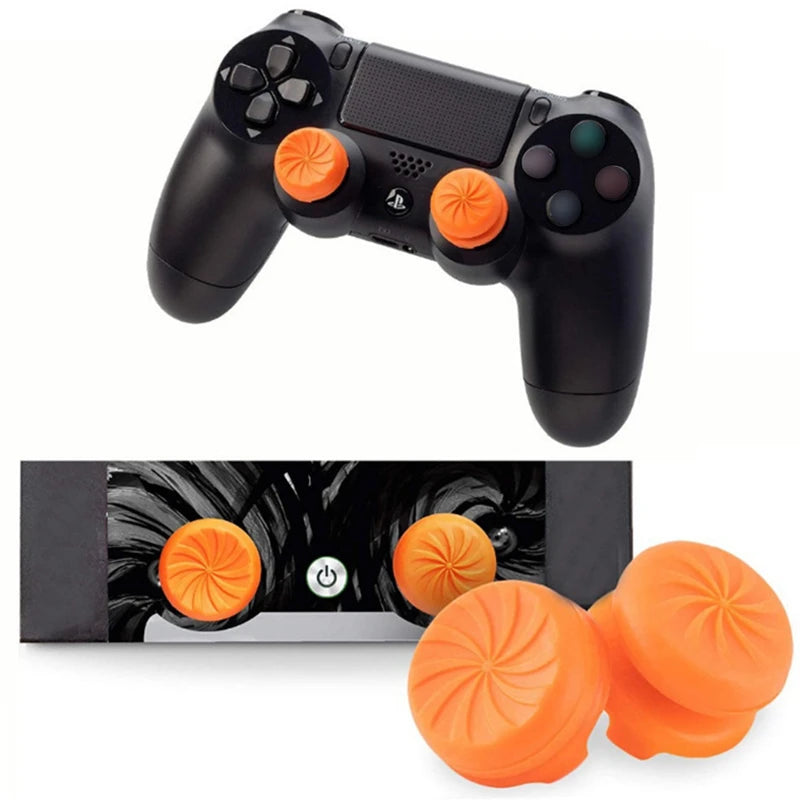2pcs/set Video Games Silicone Thumb Grip For Playstation 5 P