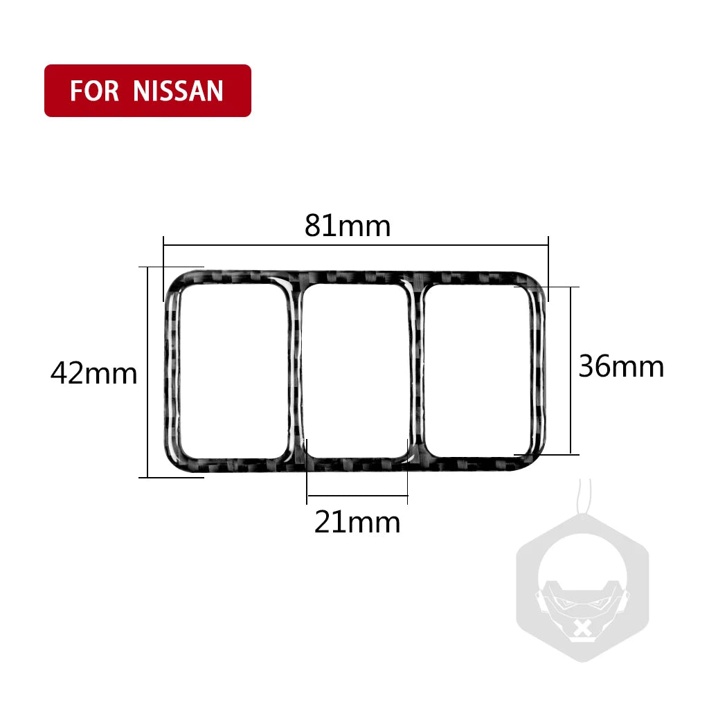 For Nissan 370Z Z34 2009-2024 Car Accessories Carbon Fiber G