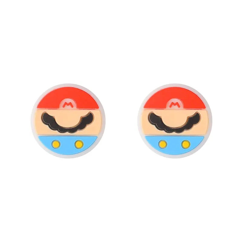 Spider Thumb Stick Grip Cap For R36S RG35XX H R36H Retroid Pocket 5 Retro Game Console Joystick Cover Silicone Protector Case