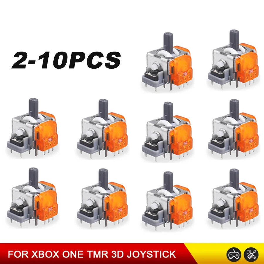 2/10Pcs 3D Analog Stick Replacement TMR Effect Joystick for 