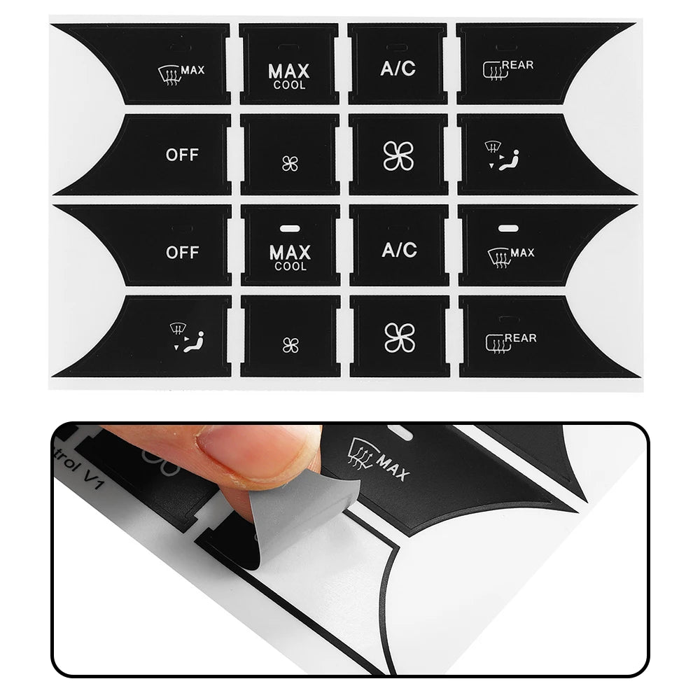 Car Air Condition AC Control Radio Dash Panel Button Repair 