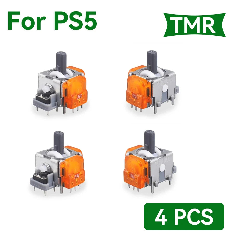 2/10Pcs 3D Analog Stick Replacement TMR Effect Joystick for PS5 PS4 Xbox Series S SwitchPro Controller Upgrade Game Accessories