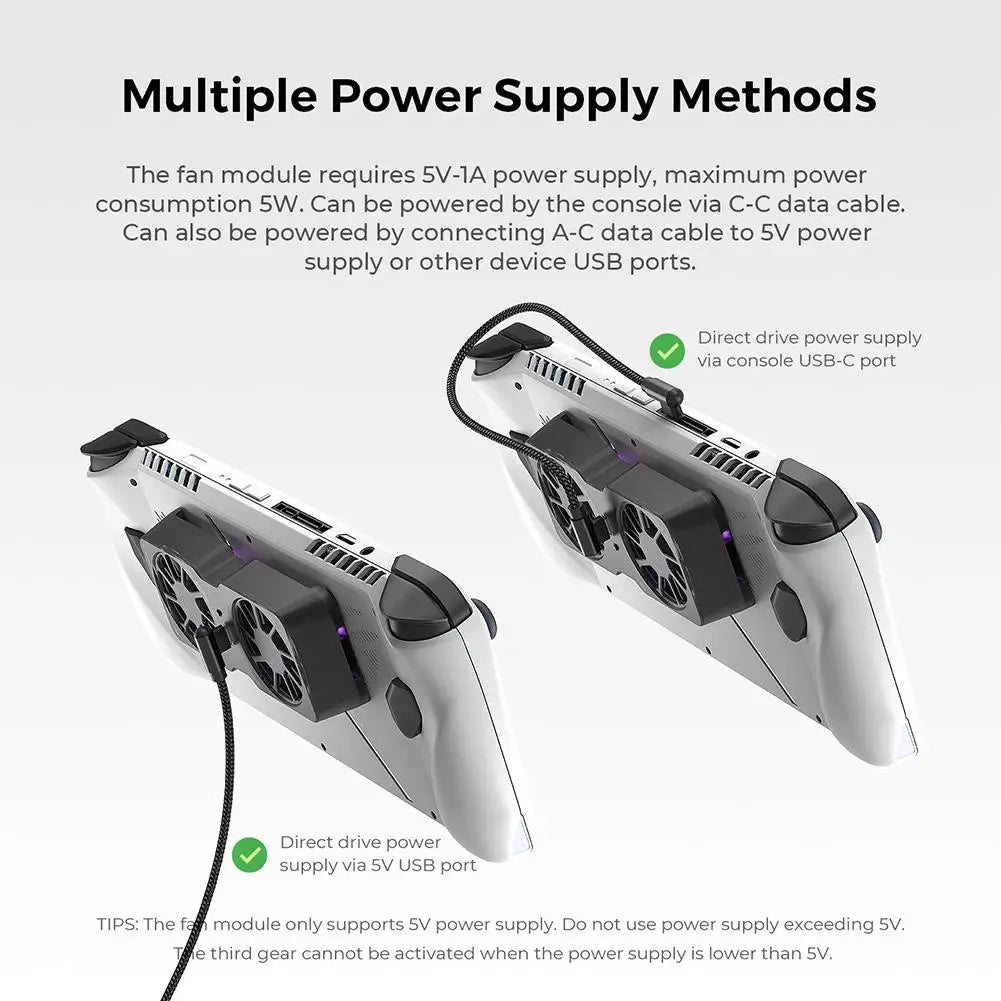 Dual Fan Magnetic Cooling Back Clip 3 Speed Adjustable Radia