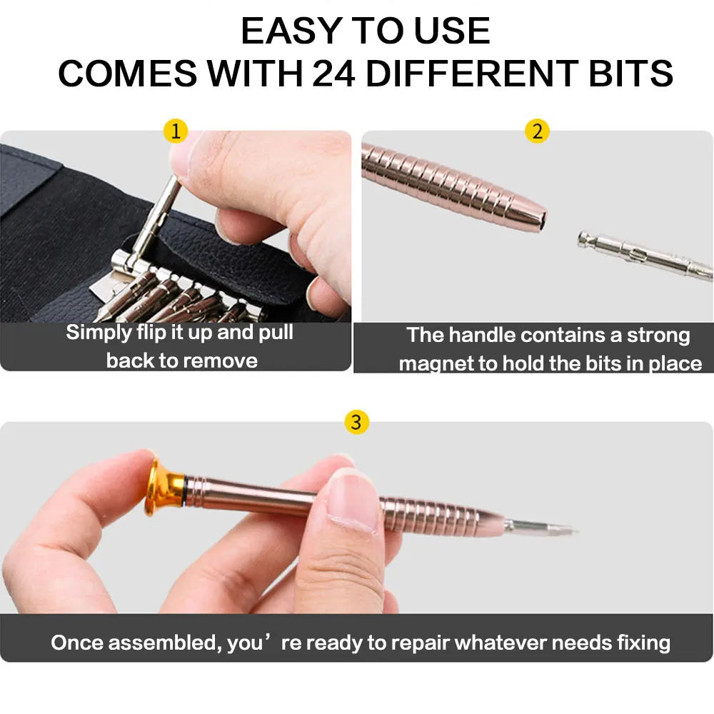 25 in 1 Precision Screwdriver Set Multifunctional Torx Screw