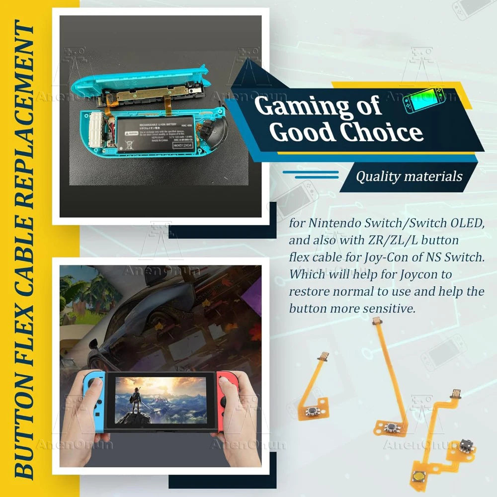 ZL ZR L Button Flex Cable for Switch/Switch OLED Joycon Repl