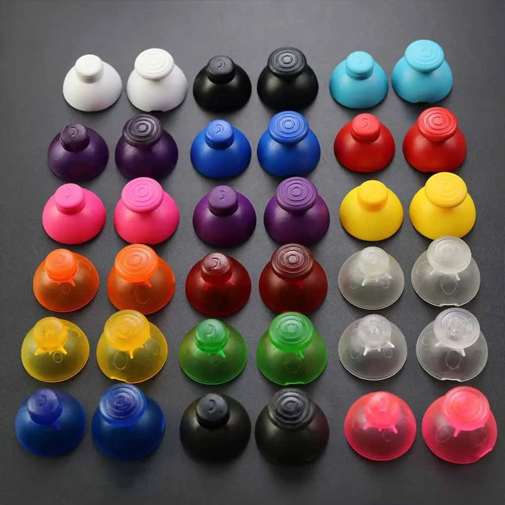 4 In 1 Left And Right 3D Analog Joystick +Thumbcap Buttons F