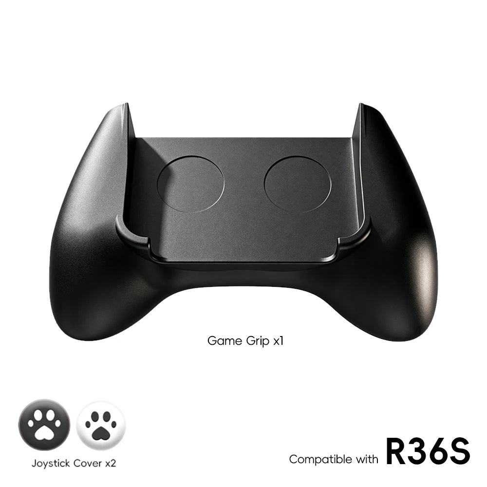 Data Frog R36S Grip Ergonomic Handheld Console Handle Case Anti-Slip Comfort Controller Grip for R36S Retro Console