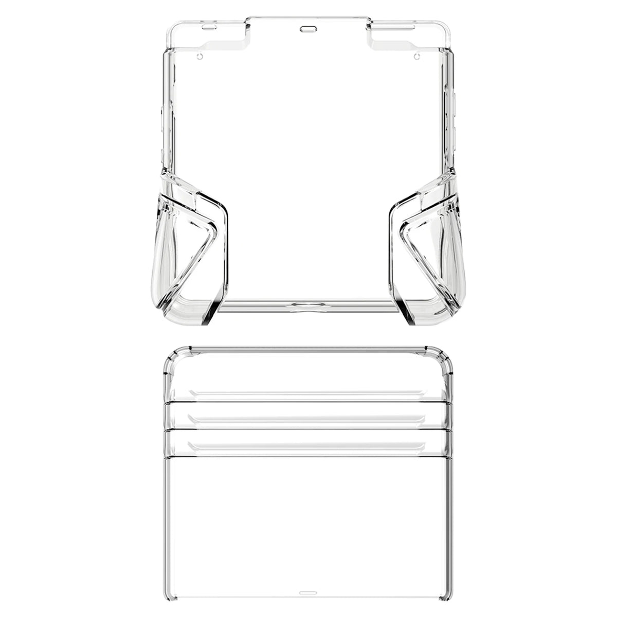 Soft Clear TPU Case for RG34XX SP Protective Shell Ergonomic Grip Anti-Scratch Drop-Resistant Lightweight Handheld Console