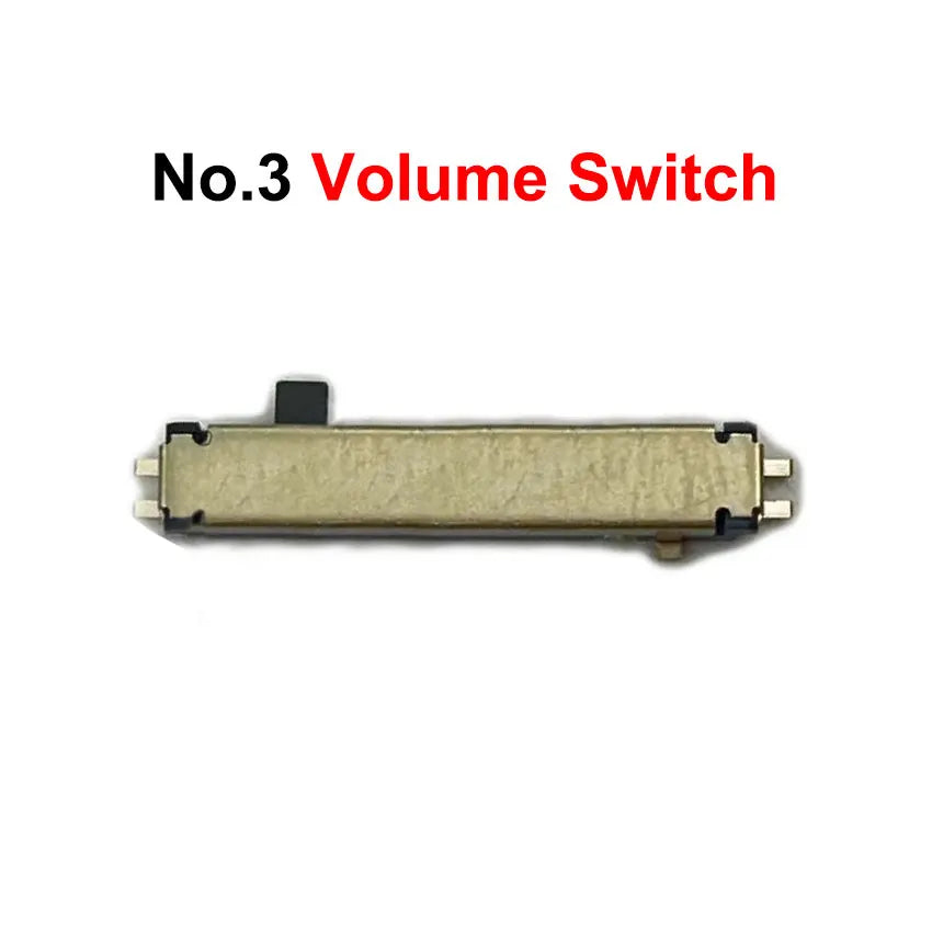 For New 2DS XL LL Volume Button Micro Switch Battery Base Charging Port R4 SD Card Slot Microphone Touch LCD Socket Connector