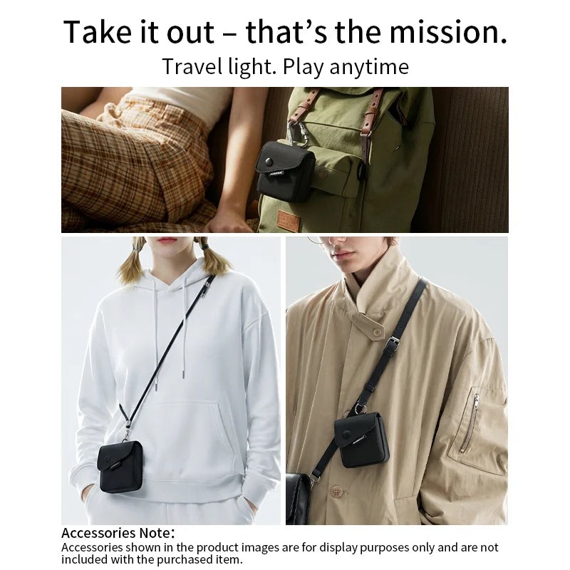 For Anbernic RG ROTATE Game Console Handbag Travel Carry Cas