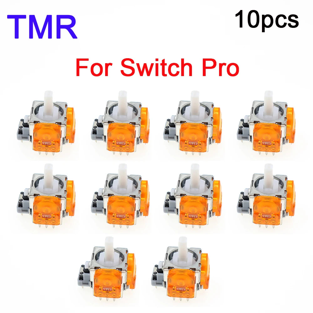 2-10Pcs 3D Analog Stick Replacement TMR Magnetic Joystick for PS5 PS4 Xbox Series S Switch Pro Controller Game Accessories